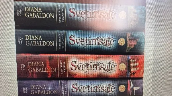 Svetimšalė  1, 2, 3, 4 knyga 80,00