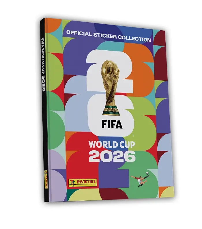 Lipdukų albumas kietu viršeliu FIFA WORLD CUP 2026