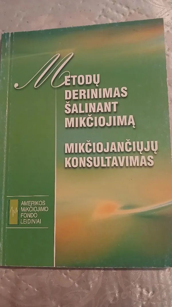 Metodų derinimas šalinant mikčiojimą.  Mikčiojančiųjų konsultavimas.
