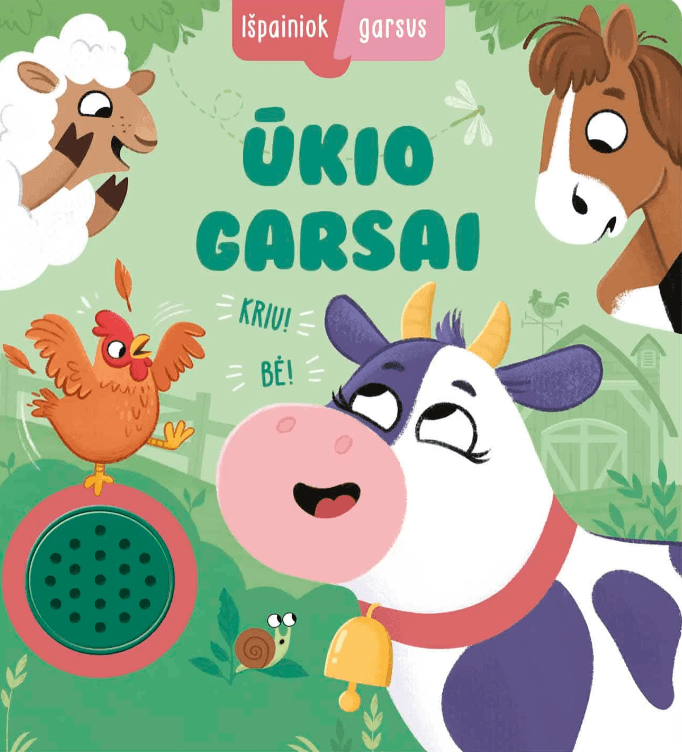 Ūkio garsai. Išpainiok garsus