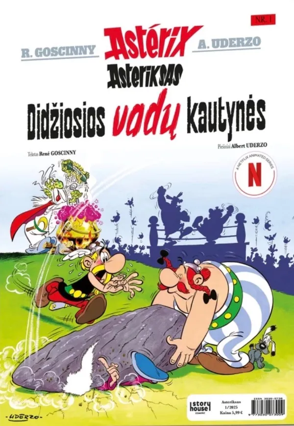 Didžiosios vadų kautynės / Asteriksas. Žurnalas. Nr 1, 2025