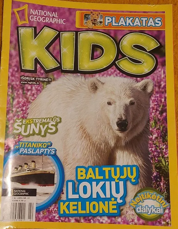 National Geographic Kids 2012 Liepa Nr. 22