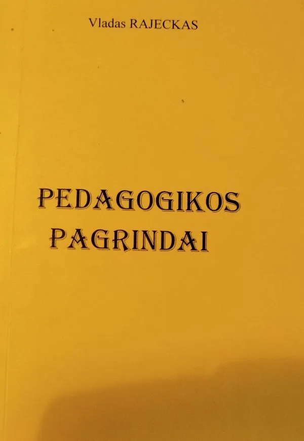 Pedagogikos pagrindai