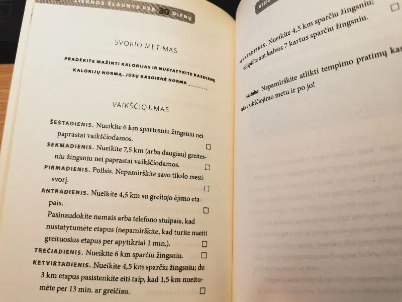 Lieknos šlaunys per 30 dienų