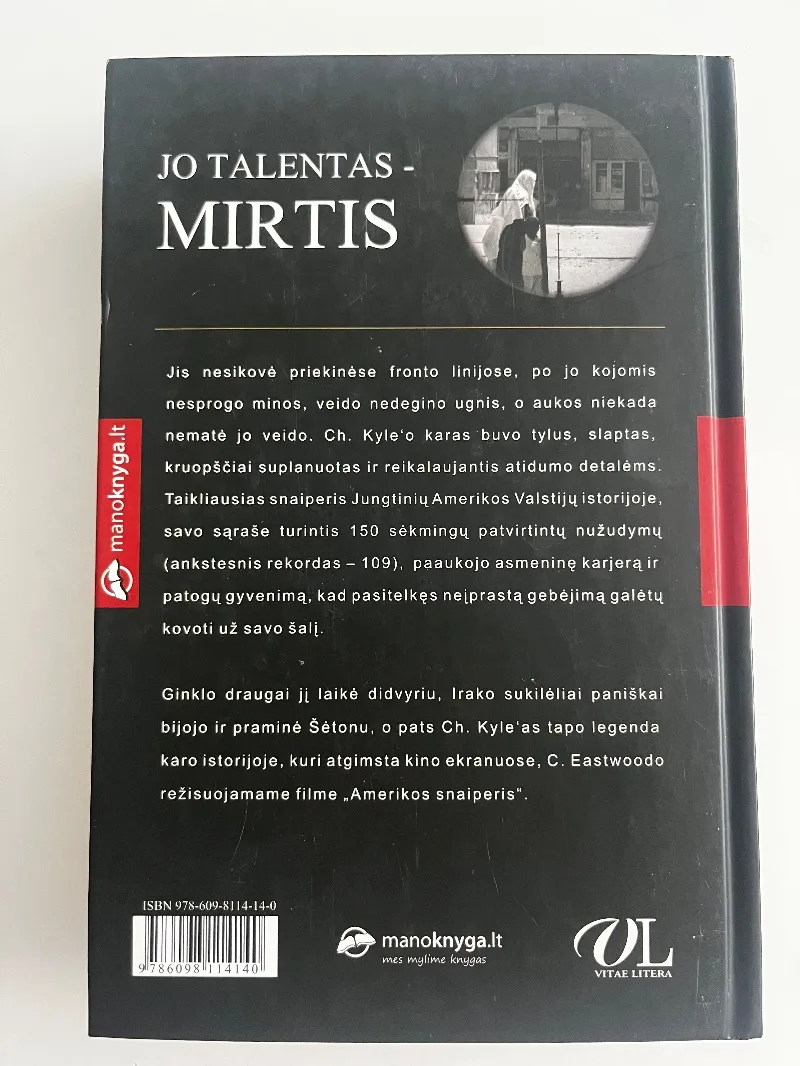 Amerikos snaiperis. Tikra taikliausio snaiperio biografija
