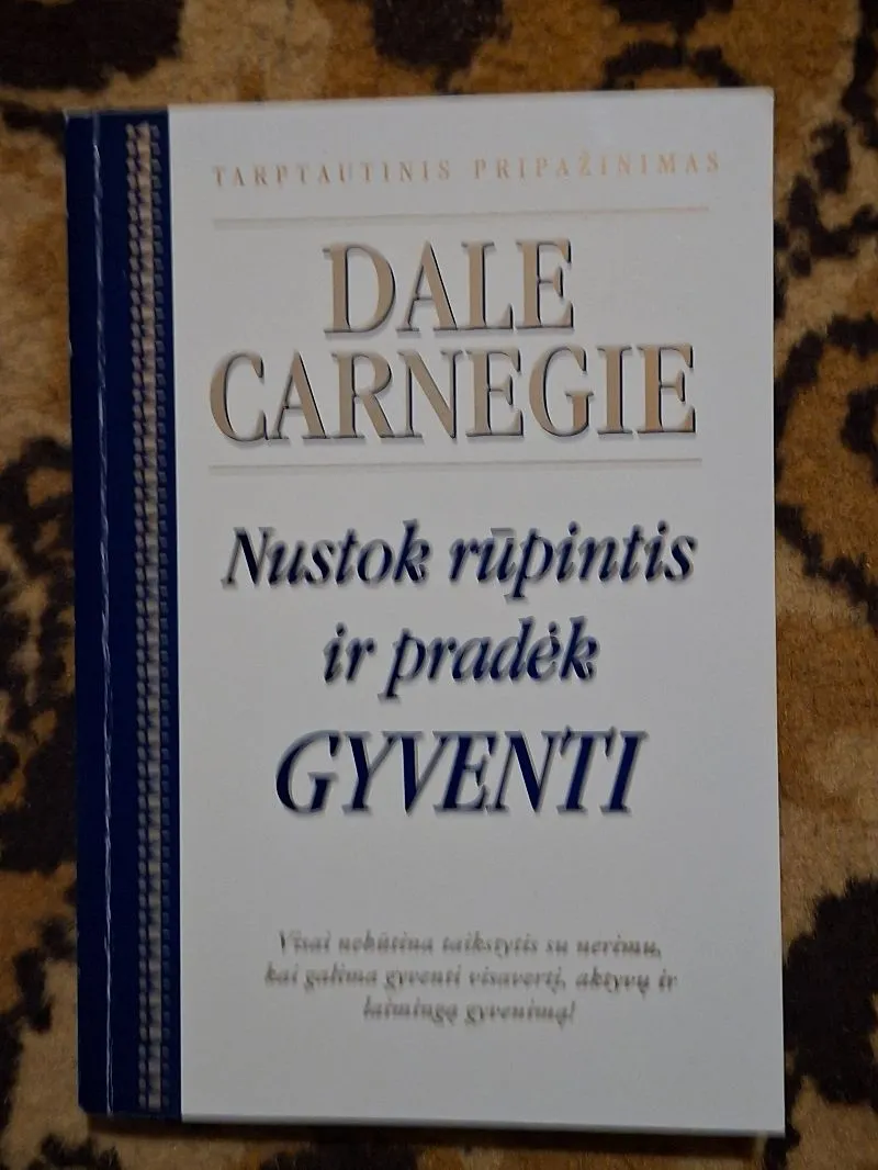 Nustok rūpintis ir pradėk gyventi