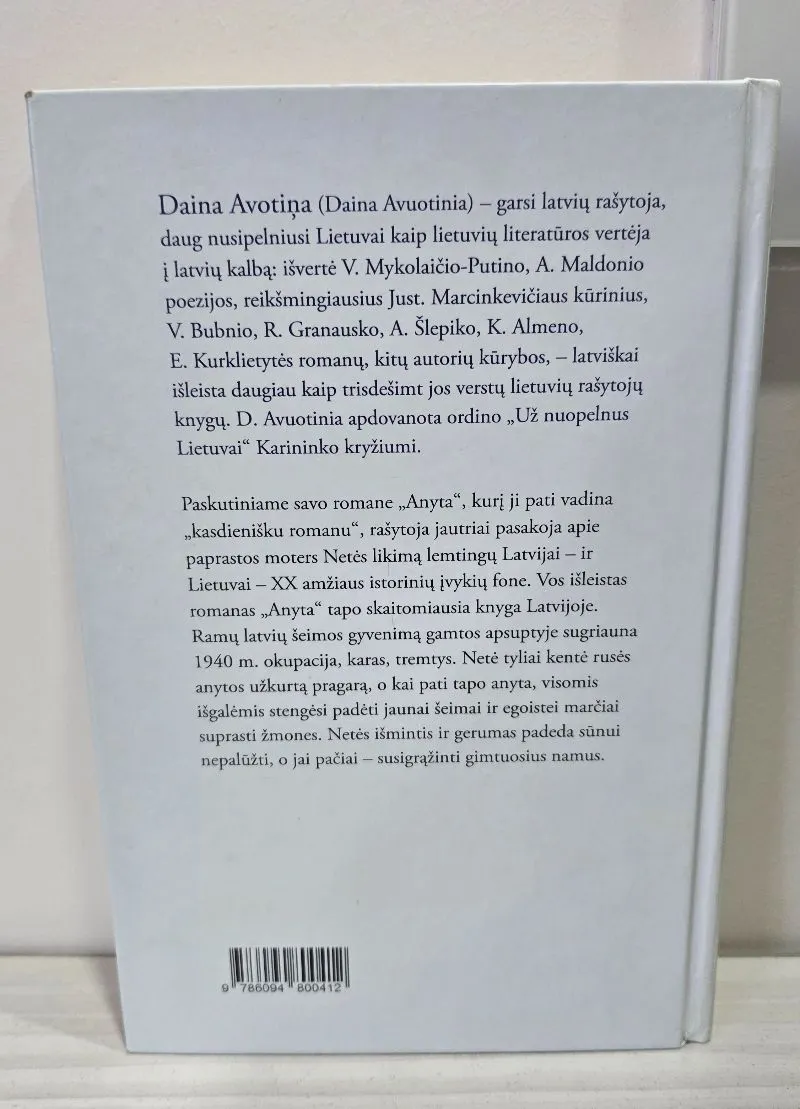 Anyta: kasdieniškas romanas
