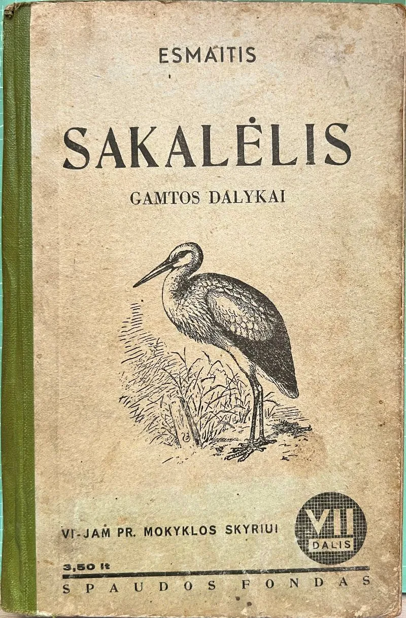 Sakalėlis. Gamtos dalykai