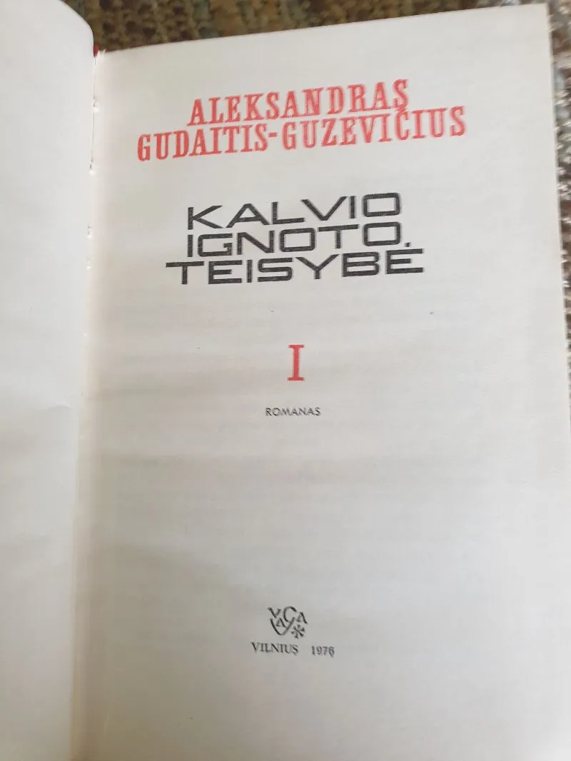 Kalvio Ignoto Teisybė