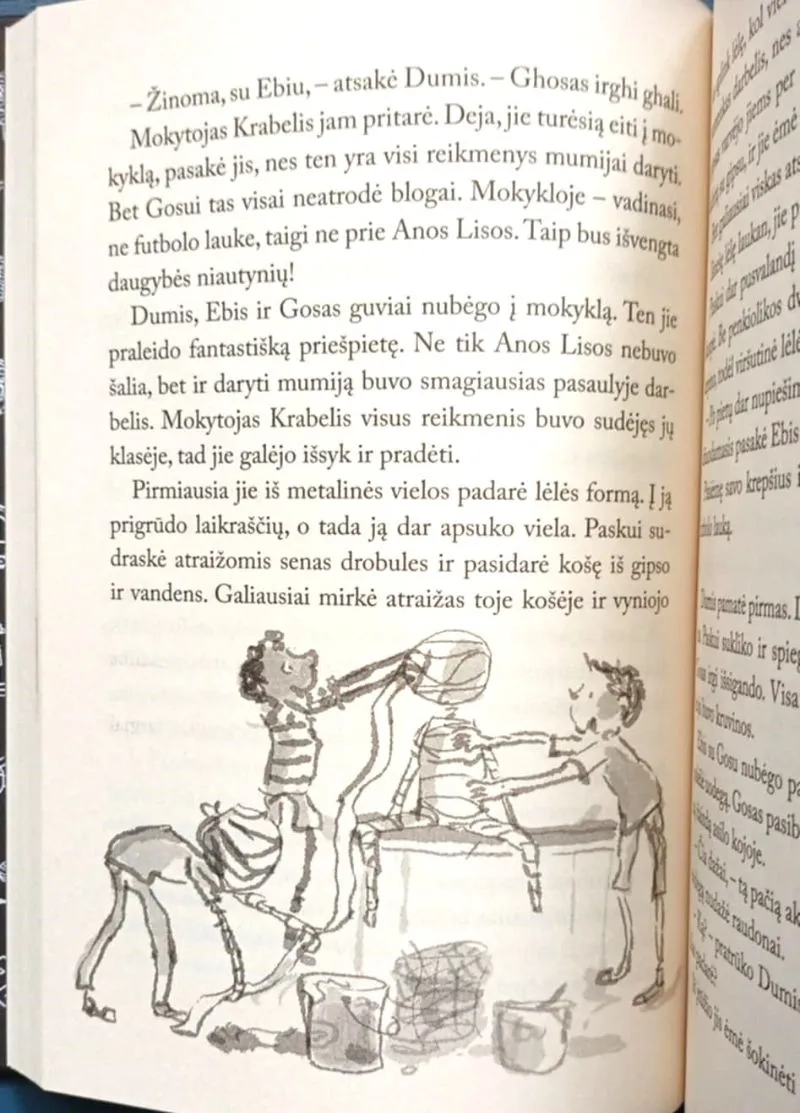 Mumija Dumis ir Sebek-Ra kaukė